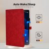 Pouzdro pro Samsung Galaxy Tab A8 2021 2022 10,5 (SM X200SM X205), Auto Wake Sleep, červené (7)