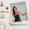 Síť proti hmyzu do okna s hliníkovým rámem, 80 x 100 cm (1)