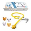 CIAN Stetoskop HS 30Q s komiksovými zvířaty pro lékaře a na doma, žlutý (2)