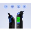 Digitální infračervený teploměr do ucha pro miminka i dospělé, modrý LCD (3)