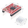 Řídicí modul krokového motoru A4988 s chladičem, kompatibilní s 3D tiskárnou RepRap (3)