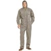 Pracovní kombinéza, bavlněný pracovní oblek s kapucí, unisex, khaki, XL (9)