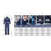 Pracovní kombinéza, bavlněný pracovní oblek, unisex, černý, XL (6)