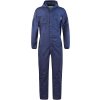 Pracovní kombinéza, bavlněný pracovní oblek, unisex, tmavě modrá, L (1)
