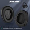 Náhradní náušníky kompatibilní s Sennheiser RS165 RS175 RS185 RS195, černé (5)