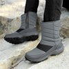 Pánské zimní boty na zip, EU 44, nepromokavé, s hřejivou podšívkou, protiskluzové (6)