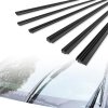 6ks černé pryžové lišty stěračů, 81 cm, zkrátitelné (3)