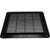 EUROPLAST Kryt větracího otvoru 25 x 25 cm, mřížka, černá (7)