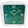 Unity Budík s LED podsvícením, bílozelený (49021)