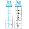 HYDRATE Láhev na pití 900ml s časovými značkami, bez BPA, Tritan, modrá (1)