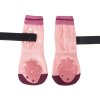 2 páry protiskluzových ponožek pro psy, růžové, velikost S (5)