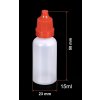 15ks plastová lahvička 15 ml s kapátkem, ideální pro esenciální oleje a tekutiny (4)