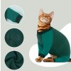 Kočičí oblečení pro kočky, koťata, ideální pro Sphynx bez srsti, 2XL, zelený (4)