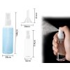 Sada cestovních lahví, 4×100ml + 4×50ml s rozprašovačem, opakovaně použitelné (4)