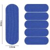 30ks prstová elastická páska samolepící, 2,5 x 7,5 cm, modrá, tejpa (3)