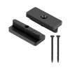 200ks WPC plastových terasových T spon 5 mm, pro WPC BPC terasy, šrouby (černé) (4)
