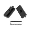 200ks WPC plastových terasových T spon 5 mm, pro WPC BPC terasy, šrouby (černé) (1)
