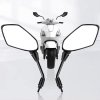 2ks Univerzální motocyklové zpětné zrcátko M8 M10 (3)