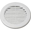 EUROPLAST Kryt větracího otvoru 100 mm, kulatá mřížka, bílá (6)