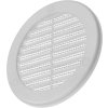 EUROPLAST Kryt větracího otvoru 100 mm, kulatá mřížka, bílá (1)