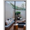 Magnetická síť proti hmyzu na dveře, 100x210 cm, černá (Home) (1)