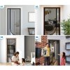 Sekey® Magnetická síť proti hmyzu na dveře, 85x195 cm, černá (2)