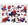 12 listů dětských dočasných tetování hrdinové Spiderman (3)