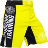Hardcore Training Shorts Recruit pánské krátké kalhoty, žluté, 4XL (1)