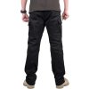 Pánské lehké outdoorové kalhoty s 9 kapsami, L, černé, cargo (2)