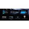 UGREEN Powerbanka 20 000 mAh 22,5 W, PD 20 W, digitální displej (9)