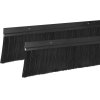 2ks dveřního kartáče, podlahové těsnění, 1000 x 105 mm, černá (1)