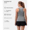 DANISH ENDURANCE® Dámský sportovní top, běžecké tričko, XL, šedá melanž (4)