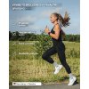 DANISH ENDURANCE® Dámský sportovní top, běžecké tričko, XL, šedá melanž (3)