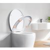 Pipishell Univerzální WC sedátko, Soft Close, Quick Release pro snadné čištění (2)