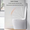Pipishell Univerzální WC sedátko, Soft Close, Quick Release pro snadné čištění (3)