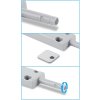 1ks Tlakový otvírač nábytkových dvířek a zásuvek, magnetický, Push to Open (7)