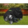 Vodotěsný ochranný kryt na zahradní traktor, 203x127x137 cm, 600D Oxford, černá (5)