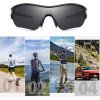 SINSPORT Polarizované sportovní brýle s ochranou UV400, černé (SS.5) (2)