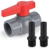 1ks Kulový kohout 1 14 (32 mm) s hadicovou spojkou, vnitřní závit (2)