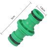 Spojovací díl, dvoucestná spojka 12 hadice, hadicová spojka, zelená (2)