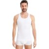 FINN Pánské kompresní tričko, nátělník bez rukávů, bílé, prsa 118 124 cm (1)