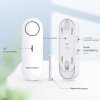 TECKNET Bezdrátový alarm na dveře a okna, siréna 100 dB (4)