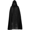 Upíří plášť s kapucí, 90 cm, černý (1)