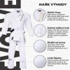 Starpro Evolve Dětské BJJ Gi, 350 g, bílé, velikost C3 (3)