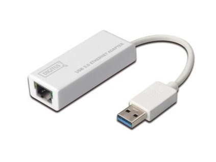 270003 Gigabit Ethernet přes USB, Digitus USB 3.0 adaptér, 1x RJ45, USB A