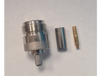 440006 Konektor N(F) RG58 krimpovací LMR195 RG58