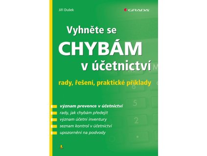 Vyhněte se chybám v účetnictví