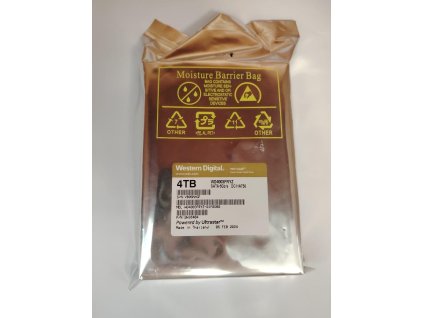 WD GOLD HDD 4TB, SATA, 7200RPM, cache 256MB, 6Gb/s, WD4003FRYZ