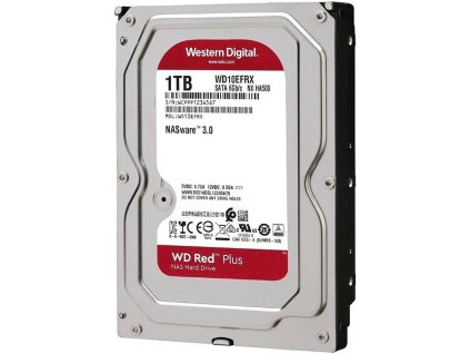 WD RED HDD NAS 1TB, SATA, cache 64MB, WD10EFRX
