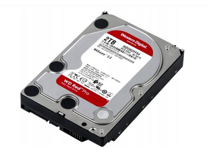 WD RED Pro HDD NAS 2TB, SATA, cache 64MB, WD2002FFSX